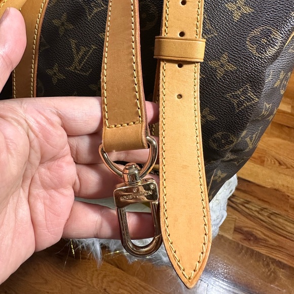 Louis Vuitton Keepall bandolier 50 2ways with strap Carryall Carryon w/ cert - Picture 13 of 16
